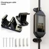 Wall Mount Bracket Hanger 1 Set For EVSE EV Charger Cable Organizer Convenience And Tidy Storage