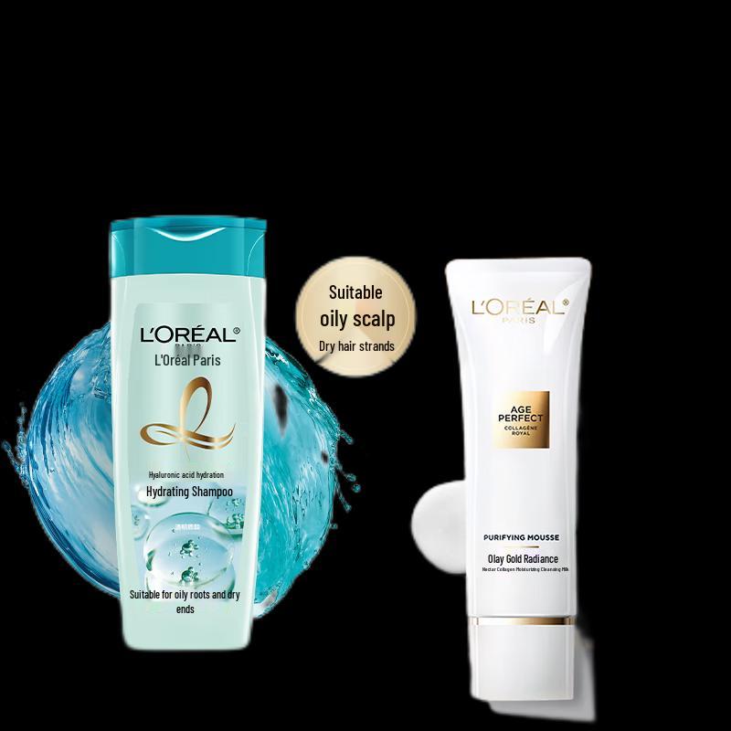L'Oreal Employee Welfare Set 26: Hyaluronic Acid Shampoo & Collagen Cleanser