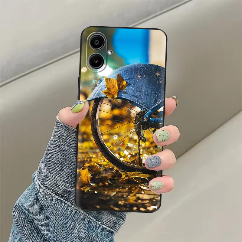 Чехол для Samsung Galaxy A07 4G Чехол для Samsung A07 Милый Цветочный Принт Мягкие Силиконовые Чехлы Для Samsung A07 A 07 Чехол Fundas