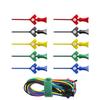 Goupchn 10 шт. Мини-захват для SMD IC, тестовый крючок-зажим, перемычка-зонд для логического анализатора