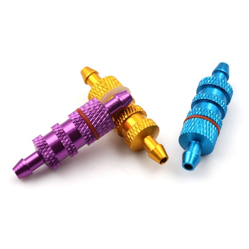 Hsp Spare Upgrade Parts Aluminum Fuel Filter Nitro For Rc 1:8 1:10 Model Car