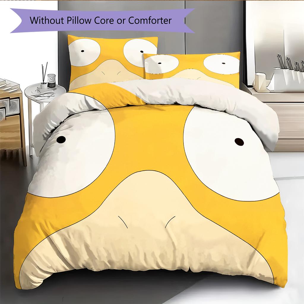 syduck Duvet Cover & Pillowcases, Pokemon Fan Bedding, Ideal Gift.chl