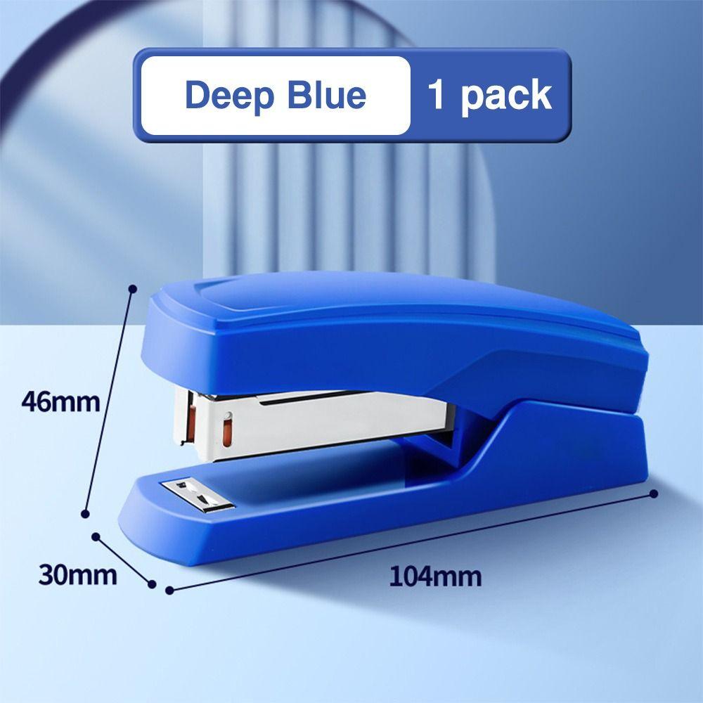 Mini Portable Long Stapler Use 24/6 Staples Heavy Duty Stapler Bookbinding Supplies