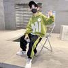 Boys' 2025 Spring/Autumn Sweatshirt Suits: Trendy and Cool Sportswear for Large Children