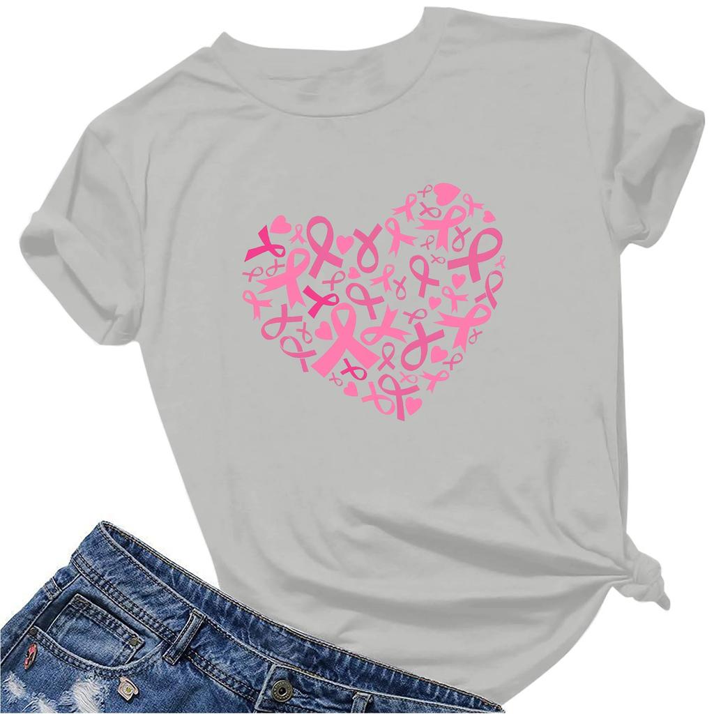 Женская мода, повседневная блузка с коротким рукавом и круглым вырезом, пуловер с принтом