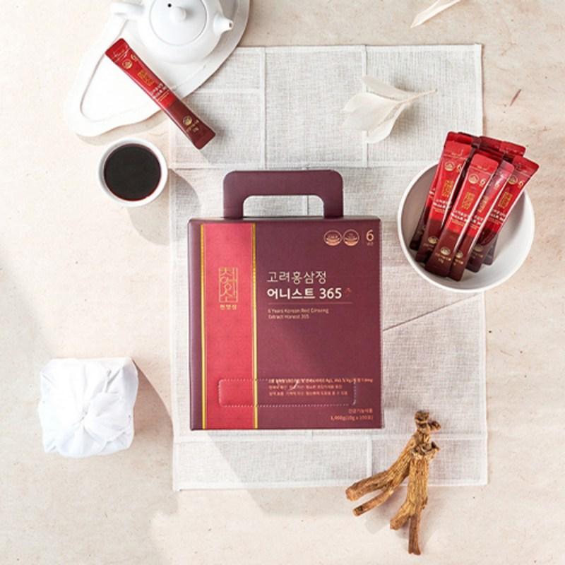 Экстракт красного корейского женьшеня Cheonyangsam 6-летней выдержки Honest 365 палочек красного женьшеня 100 пакетов, 1 кг, 1 шт.