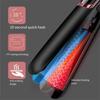 Hair Straightener Fast Heating Negative Ionic Electric Splint Plat Straight Curly Hair 2 In 1 Professional Anti Scald Flat Iron