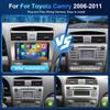 Автомагнитола на Android для Toyota Camry 2006-2011, 9-дюймовый сенсорный экран с беспроводным CarPlay, Android Auto, GPS, WiFi, Bluetooth, Камера заднего вида