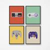 Gaming Boys Wall Art Pictures Video Game Controllers Posters and Prints Gamer Gift Canvas Painting E-Sports Room Kidroom Decor