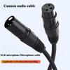 3Pin XLR Cable Audio Cable XLR Male To Female Microphone Extension Cables for Mixer Amplifiers Sound Cannon Balanced XLR Line