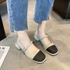Temperament French Mary Jane Single Shoes 2024 Spring New Comfortable and Breathable Baotou Fashion Versatile Comfort Sandals