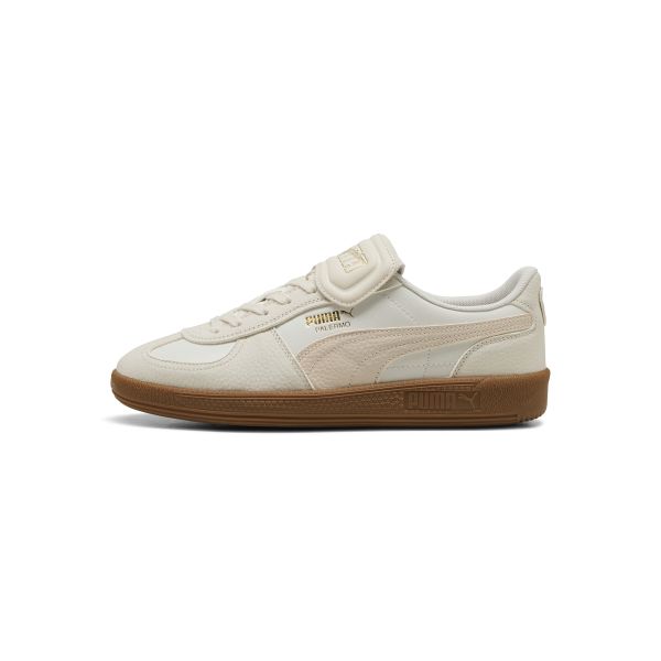 Puma Кроссовки Palermo Premium Warm White Alpine Snow Unisex, кремовые 401744-01