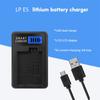 LP-E5 LPE5 LP E5 LCD USB Battery Charger for Canon EOS Rebel XS, Rebel T1i, Rebel XSi, 1000D, 500D, 450D Digital Camera