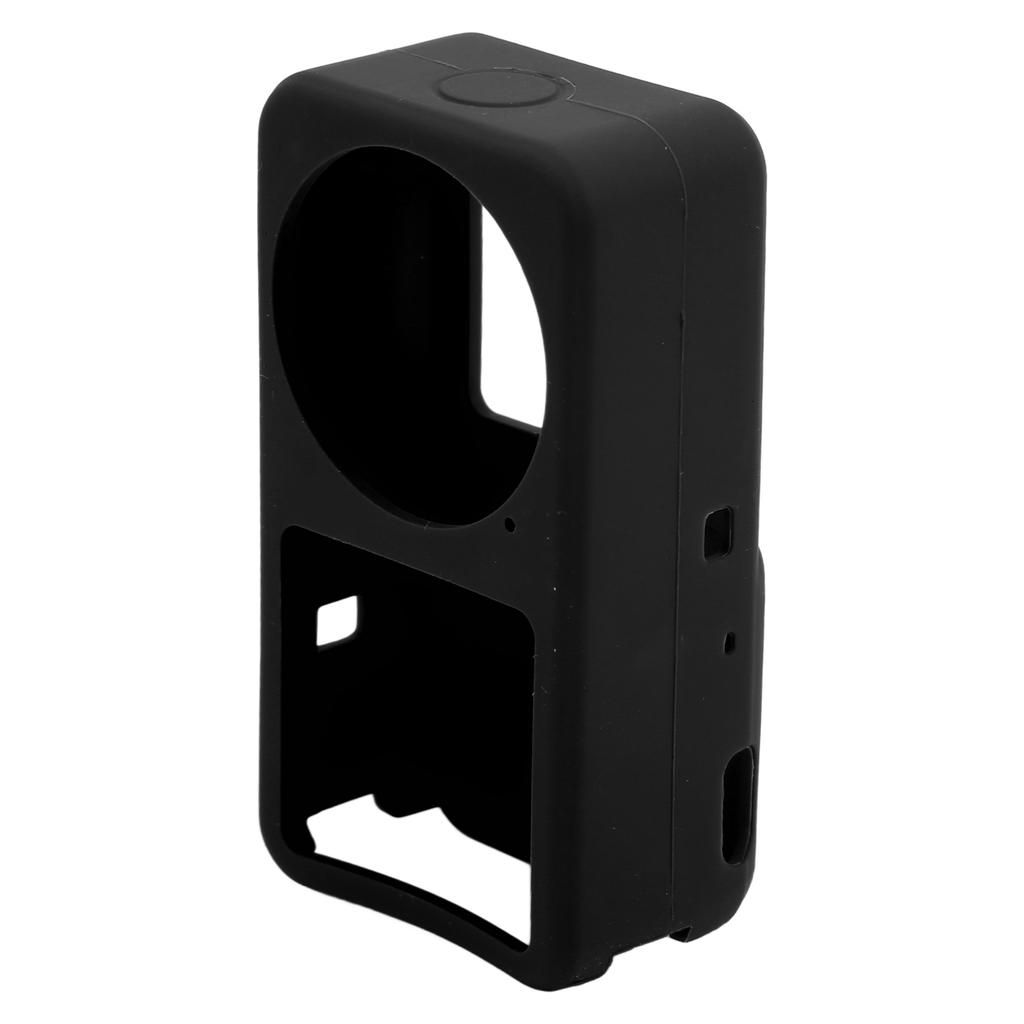 Camera Protective Cover Housing for DJI Action 2 Soft Silicone Sports Camera Frame CaseBlack
