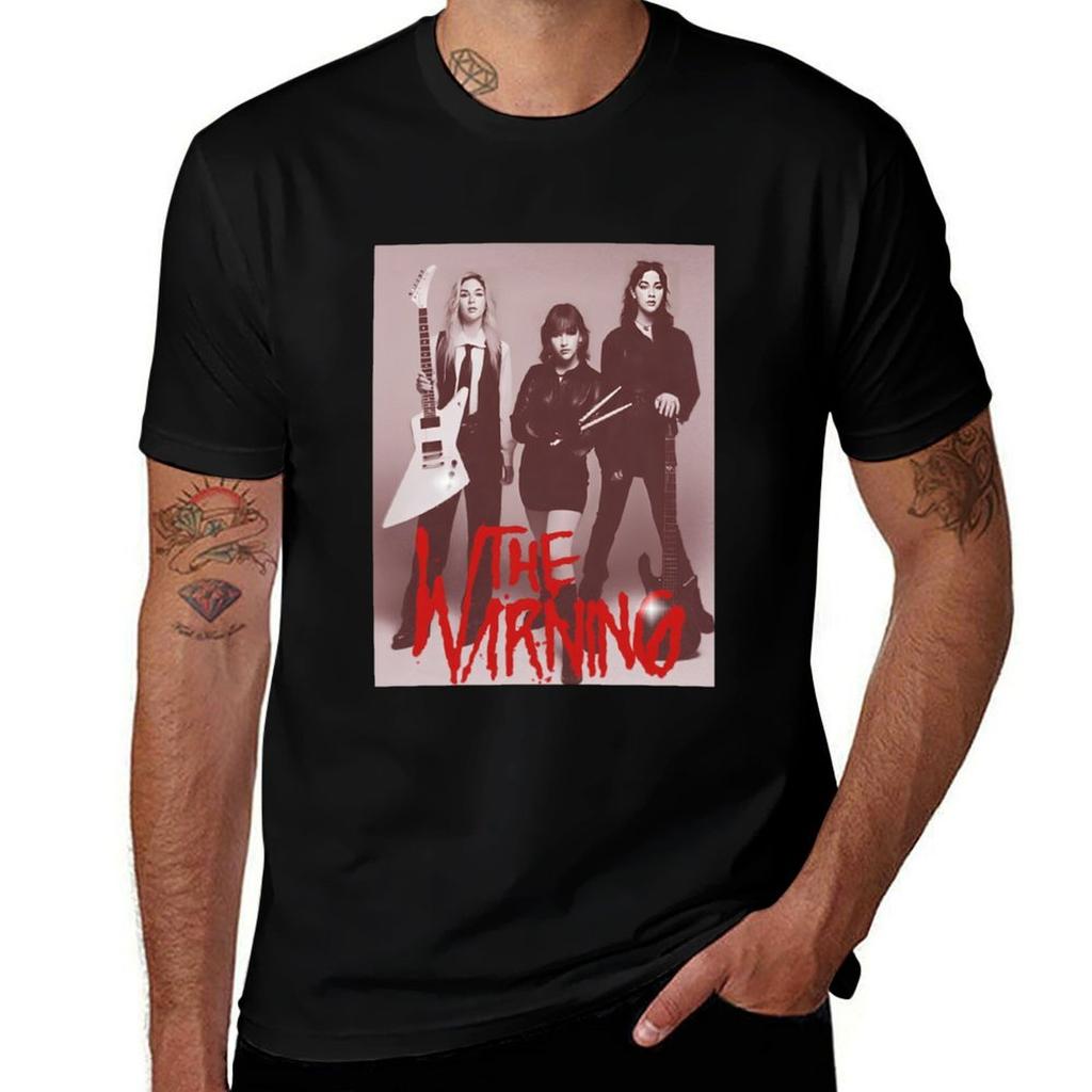 The Warning Band Tshirt Utility Work Short Sleeve Top