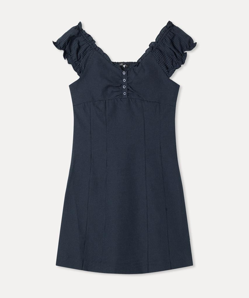 Мини-платье MIXXO с пышными рукавами_Miwowg602G