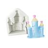 Yousheng Fondant Mold Уникальная форма из термостойкого силикона без BPA, форма для торта в форме замка принцессы, кухонные принадлежности