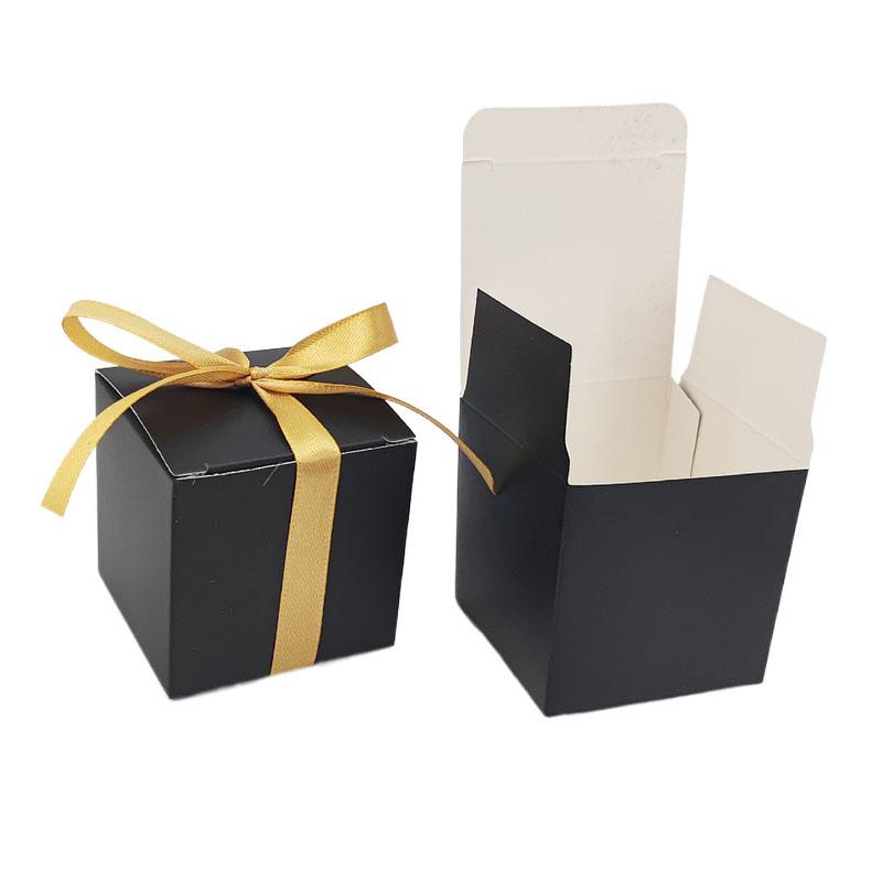 WTEMPO Ribbon Bow Mini Gift Boxes Birthday Wedding Christmas Elegant Party Paper Favor Treat Boxes Ideal for Storing and Gifting Delicate Items