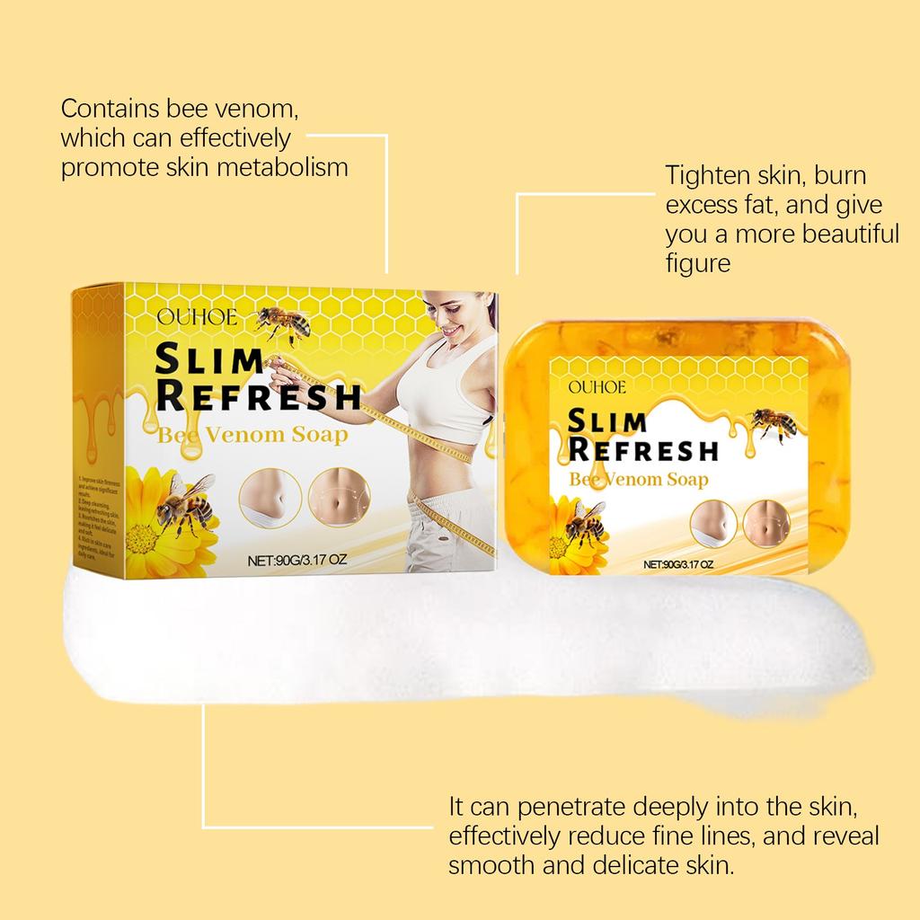 Body Sculpting Slimming Soap, Slimming Soap, Slimming Massage Soap, Firming Slimming Soap, Slimming Soap For All Skin Types To Swelling.