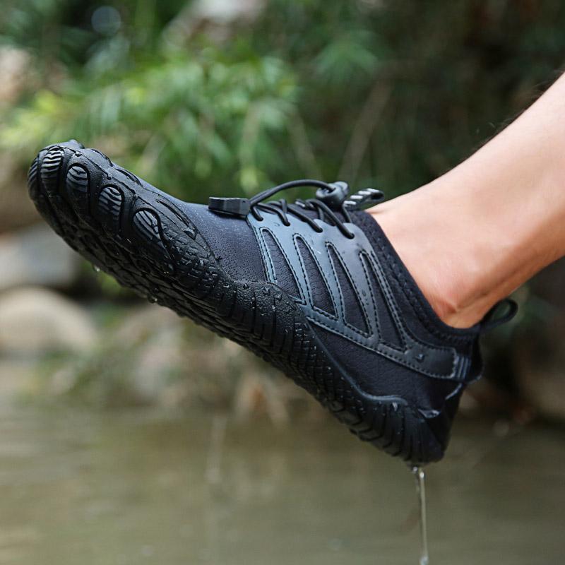 35-47 унисекс, быстросохнущая силиконовая мягкая подошва, обувь для плавания с пятью пальцами, большой размер, обувь для отслеживания реки, обувь для фитнеса, йоги