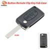 3 Button HU83 Remote Car Key Fob Case CE0523 for Peugeot Expert/Citroen Dispatch 2006 2007 2008 2009 2010-2016