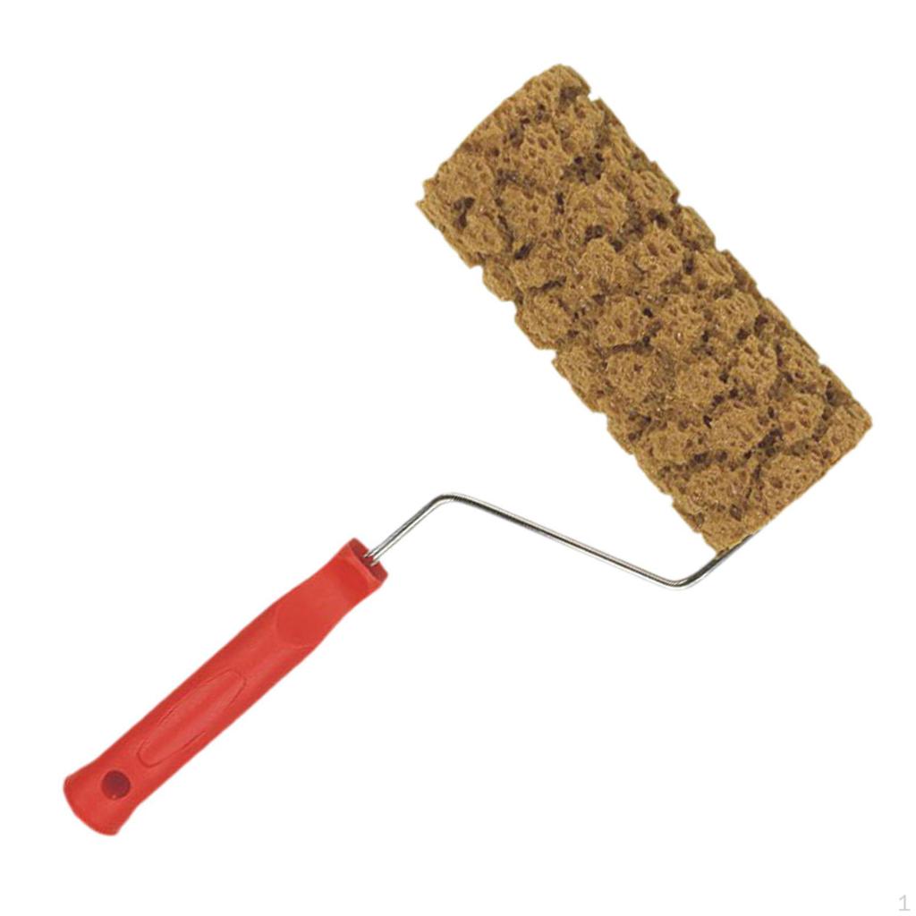 Губка Малярный валик Декоративный декор Искусство Удобная ручка Быстрые принадлежности DIY Инструмент Текстура Живопись