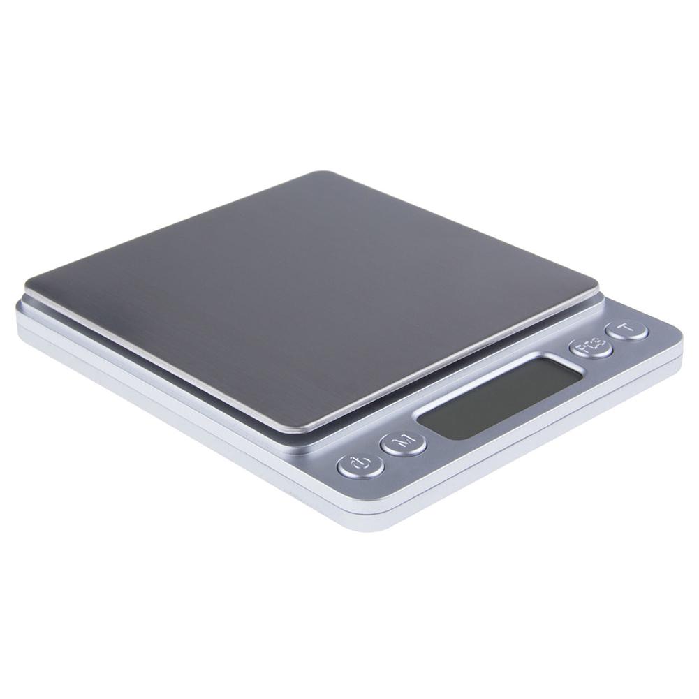 3kg/0.1g 500g/0.01g Stainless Steel Digital LCD Kitchen Jewelry Electronic Scale