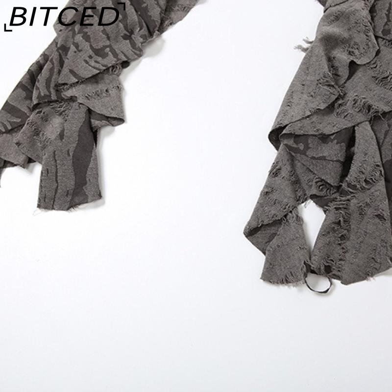 BITCED Summer Women's Solid-Color Slim-Fit Streetwear Fashion Strapless Sexy Backless Tank Top