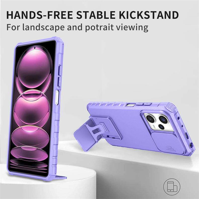 Чехол для Xiaomi Poco X5 Pro 5G, противоударный защитный чехол с подставкой для телефона PocoX5 Pro X 5 X5Pro, защитная задняя крышка для камеры