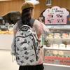 Female Student Bag Bear Printed Backpack Travel Backpack