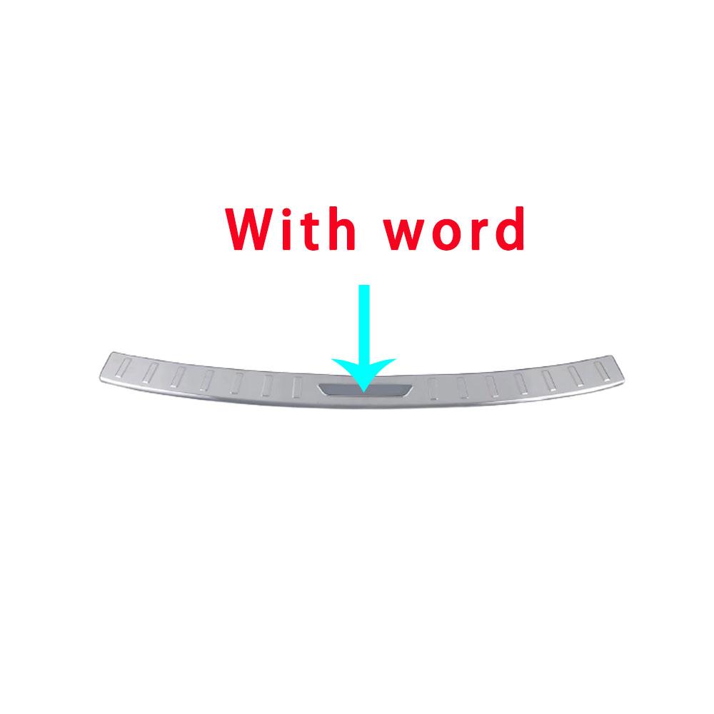 For VW Volkswagen Teramont Atlas 2021 2022 2023 2024 Car Exterior Rear Bumper Trim Trunk External Guard Covers Accessories 1PCs