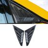 For MG GT 2023 Accessories Car Window Trim Cover Rear Triangle Window Decoration Sticker Exterior Modification Product Parts WW32