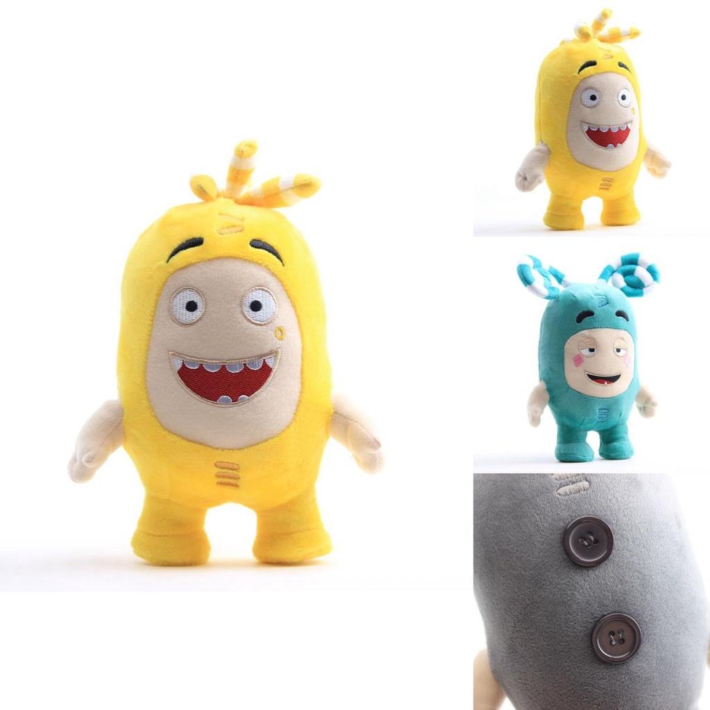 Charming Oddbods 23cm Plush Soft Cuddly Toy Newt Bubbles Pogo Zee Jeff Fuse Slick For Kids