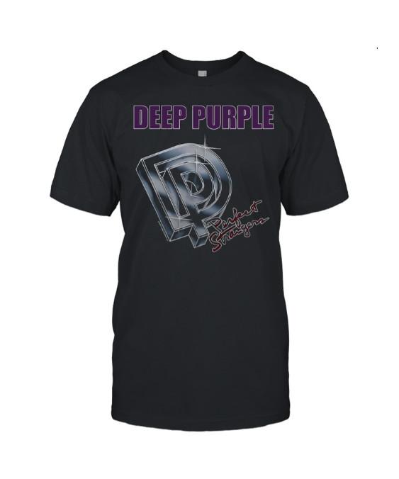 Deep Purple Perfect Strangers Футболка с тура 1985 года – Унисекс Винтажная Рок-футболка Унисекс