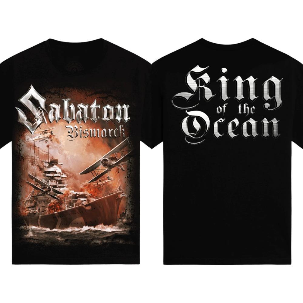 Новые Горячие Официальные Графические Топы Sabaton Женские Мужские Оверсайз Футболка Y2k Хэви-метал Группа Короткий Рукав Женский Мужской Высококачественные Футболки