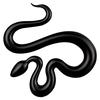 Car Exterior Decor Zinc Alloy Snake Shape Auto Sticker Badge Car Styling Decals Emblem Decoration Auto Parts