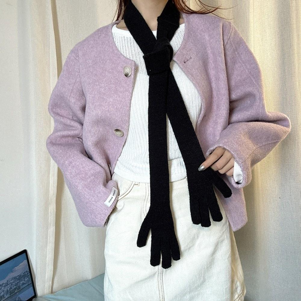 Lightweight Long and Thin Scarf Korean Style Creative Belt Trendy Little Palm Scarf Spring Autumn