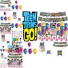 Colorful Teen Titans Go Party Decor Set Safe Eco-friendly Materials High-quality Paper 32pcs