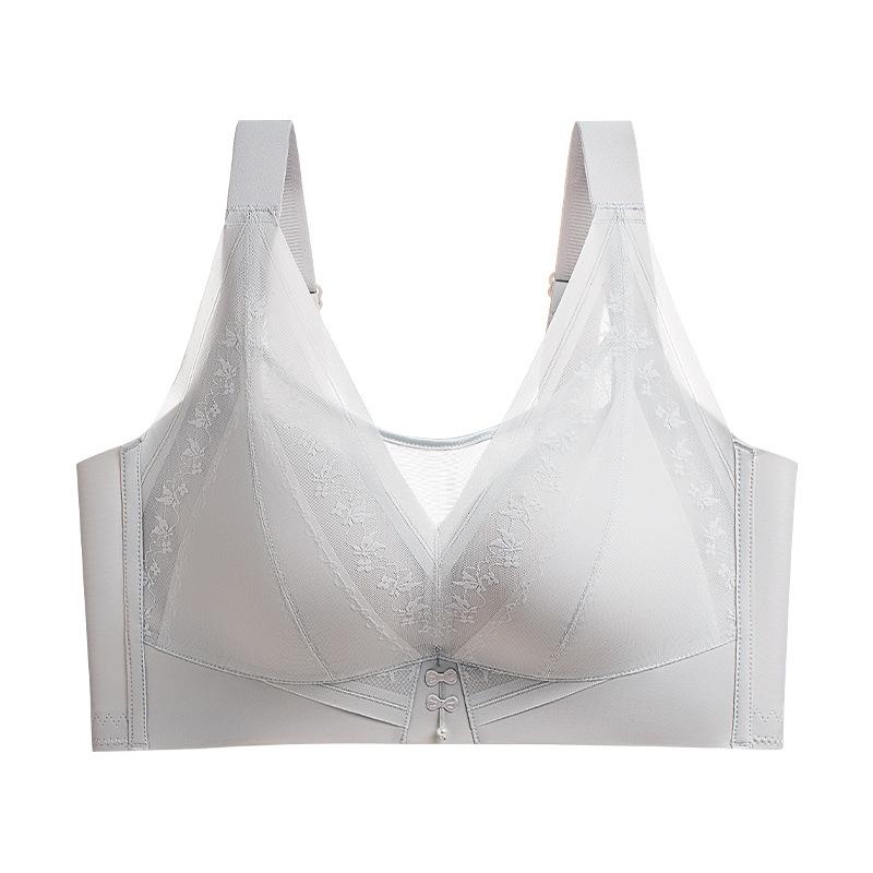 Large breasts show small underwear, women gather to prevent sagging, close secondary breasts, thin bra, no steel ring, no side bone, comfortable bra