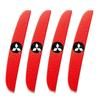 Car Door Anti-Collision Strip Rearview Mirror Protection Sticker for Mitsubishi Lancer Mirage Eclipse L200 Pajero Sport Attrage