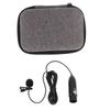 Lavalier Microphone 48V Phantom Power Omni Directional Noise Reduction 3 Pin XLR Mono Lapel Mic for Recording Interview