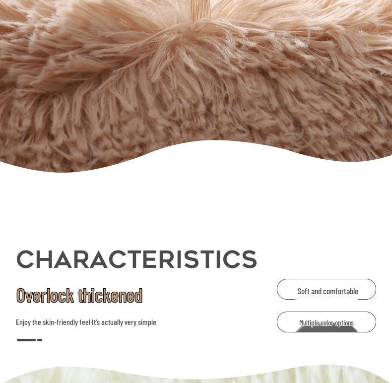 Комплект нескользящих ковриков для ванной в скандинавском стиле - Шелковая шерсть ПВХ напольный коврик, для туалета, для ванной, 3 шт.