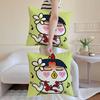 Kwaii Anime BBuldak RRameSn Pillow Case Antidustmite Pillowcase Invisible zipper silky Sofa cushion cover