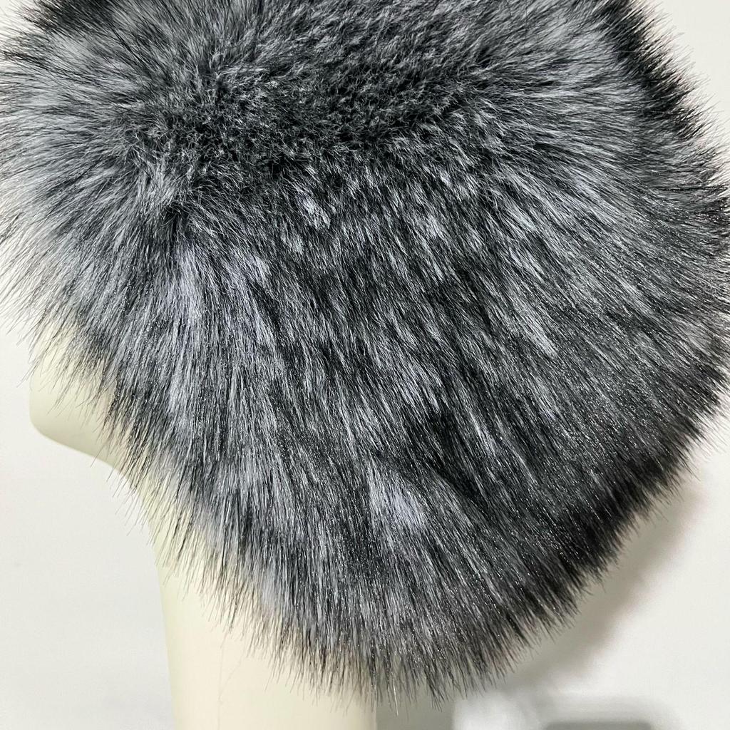 Stylish Unisex Imitation Fox Fur Snow Hat - Warm & Cold-Resistant