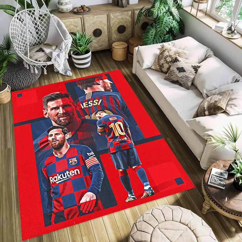 Goal Messi: Triumph Pink carpet Doormat printing Protective pad Art Bathroom mat