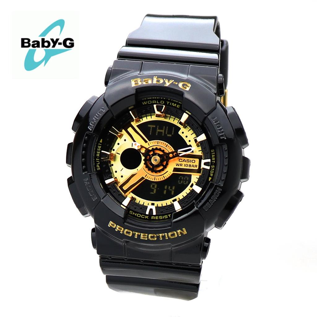 Часы Baby G Black Gold набор из 2 пар часов [Casio] G-Shock GA-110GB-1A BA-110-1A и [Товар]