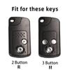 2/3 Buttons Car Smart Key Case Cover Shell Keychain Accessories For Honda Fit Jazz Shuttle GP2 Spada StepWgn RG1 Freed Spike Ge6 ty6