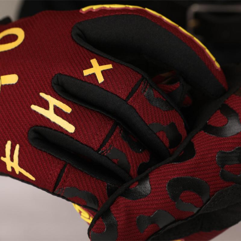 Велосипедные перчатки для уличных гонок по бездорожью, мотоциклетные перчатки с длинными пальцами на все времена года