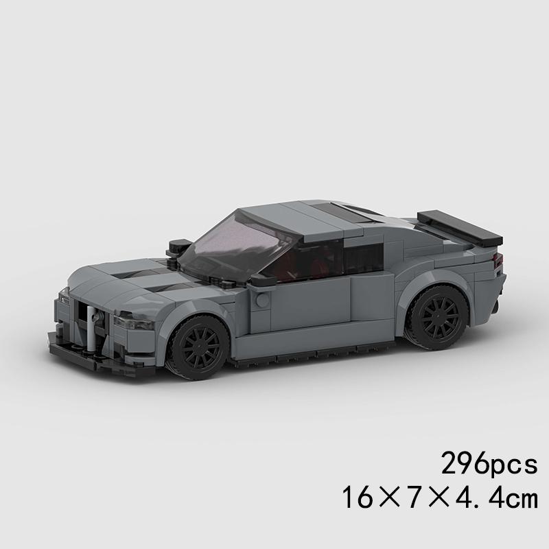 MOC Car Super Race City Speed ​​Sport Pickup Vehicle Model Building Blocks Rally Supercar Racing Bricks Christmas Gift Technical