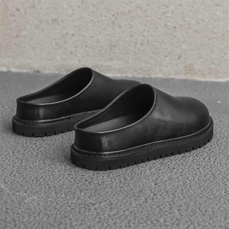 Летние ретро тапочки в британском стиле для повседневной носки - 18887-A